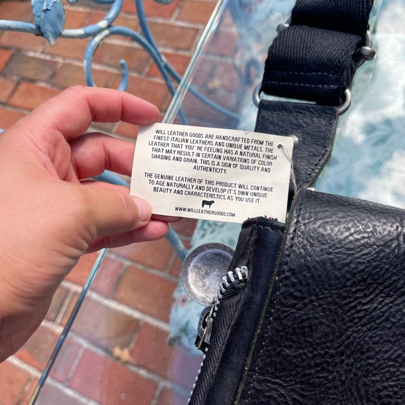 WILL Leather Goods Otto Crossbody Bag NWT - Picture 9 of 16